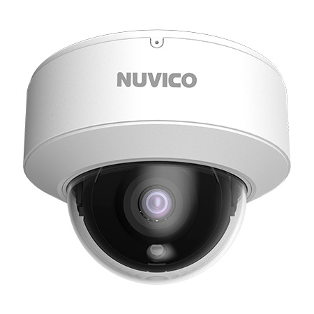 NCT-5ML-OV2 Nuvico Xcel Series 2.8mm 20FPS @ 5MP Indoor/Outdoor IR Day/Night DWDR Vandal Dome IP Security Camera 12VDC/PoE